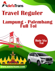 Travel Lampung Palembang Full Tol