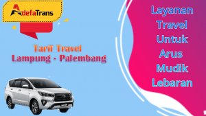 Tarif Travel Lampung Palembang