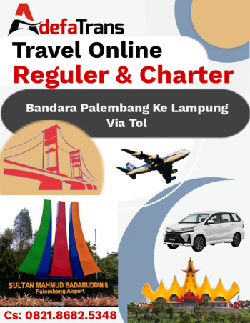 Travel Palembang Lampung Antar Jemput