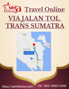 Travel Lampung Palembang Lewat Tol