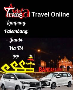 Ongkos Murah Travel Lmapung Palembang lewat Tol